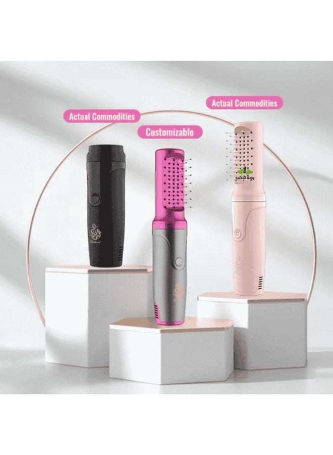 Portable Comb Oud Bakhoor Holder Rechargeable Hair Incense Burner with LED Indicator, Ideal for home, Office and Car - Image 2